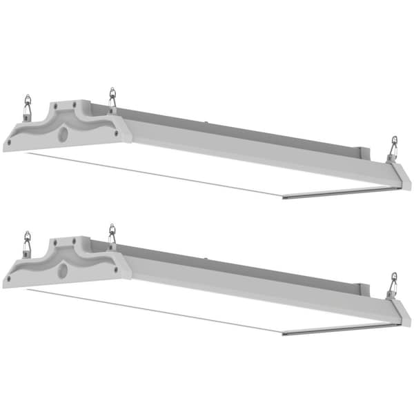 J&H Led J&H LED 110W Commercial LED Linear High Bay Light, 15400 Lumens, 5000K, White JH-LHB110W2-82F - main