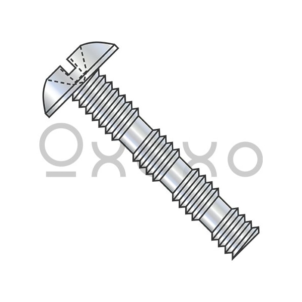 Oxoxo 8-32X1 3/4 Combination (Phil/Slot) Full Contour Truss Head M/S Breakaway F/T Zinc, 2500PK 609723 - main