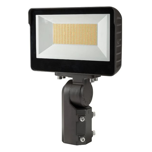 Keystone 100W LED Flood Light feat. Color Select, Rectangular Series 1 with built in photocell. 120-277V Inpu KT-FLED100-R1A-UNV-8CSB-VDIM /TAA - main
