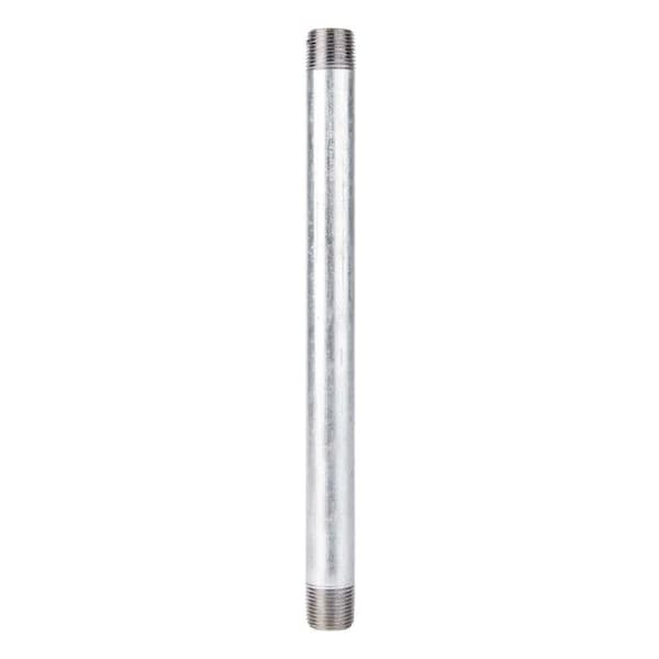 Stz Industries 1/2 in. MIP each X 1/2 in. D MIP Galvanized Steel 10 in. L Nipple 303U12X10 - main