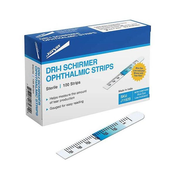 Jorgensen Laboratories Dri-I Schirmer Test, 100PK J1192B - main