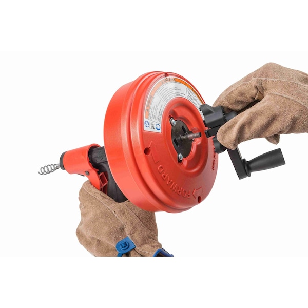 Ridgid Drain Cleaner, Line Cap. Up to 1-1/4