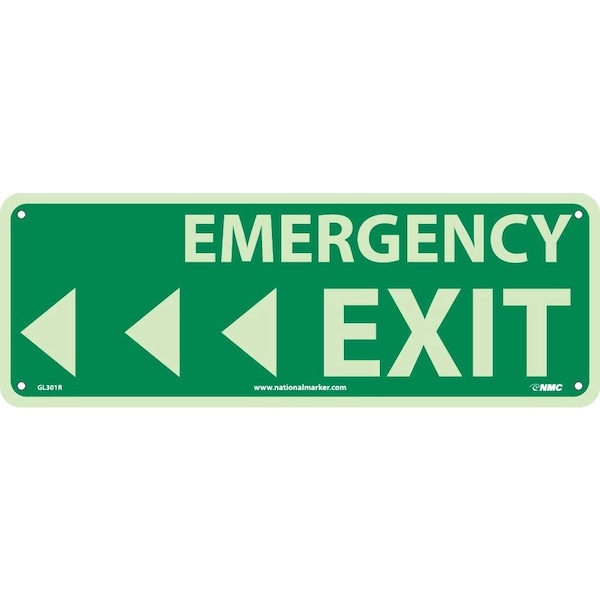Nmc Emergency Exit Sign GL301R - main