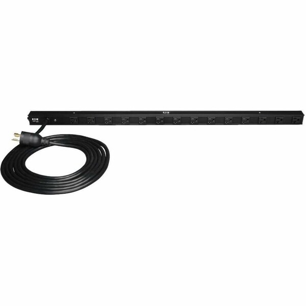 Eaton Tripp Lite Series 1.9kW Single-Phase 120V Basic PDU 14 NEMA 5-15/20R Outlets NEMA L5-20P Input PDUV20 - main