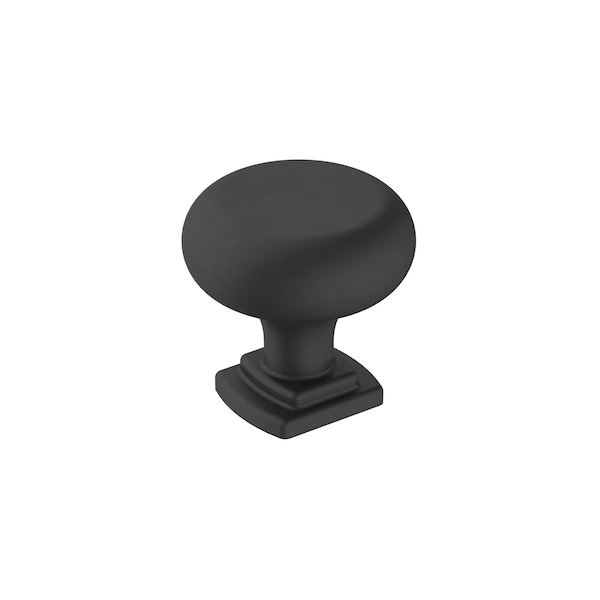 Amerock Surpass 1-1/4 in 32 mm Diameter Matte Black Cabinet Knob BP36893FB - main