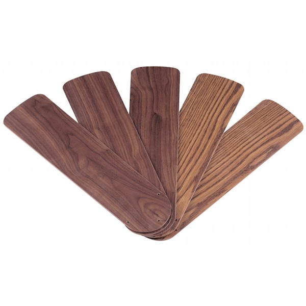 Brilliantbulb 5 Count 52 in. Oak & Walnut Reversible Fan Blades, 5PK BR83880 - main