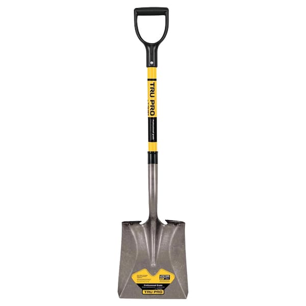 Truper Tru-Tough 41 in. Steel Square Transfer Shovel Fiberglass Handle PCY-FV - main