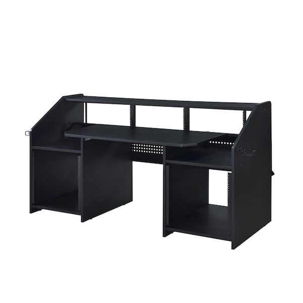 Homeroots 71" Black Music Desk 491539 - main