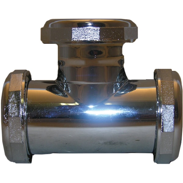 Westlake Pipe & Fittings 1-1/2'' Chrome Plated Tee 3/1/4011 - main