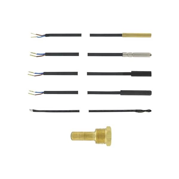 Dwyer Instruments PTC sensor, brass sheath, PVC cable, 5 ft. (1.5 m) length TS-1 - main