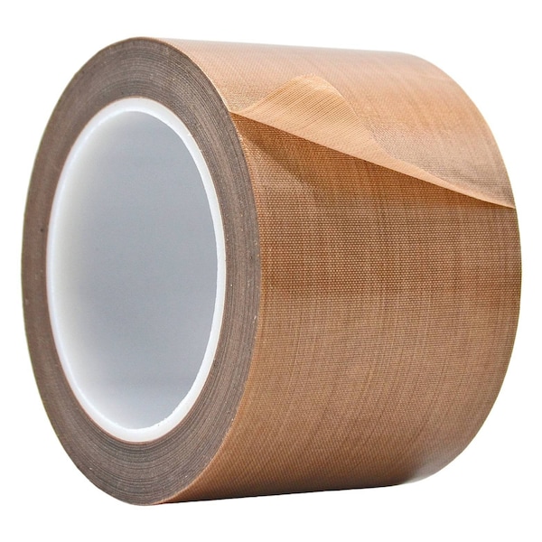 Wod Tape TFE28SW PTFE Fiberglass Cloth Teflon Tape Self Wound: 36 in. x 36 yds WOD TFE28SW-36000-LOG-36-BRO - main