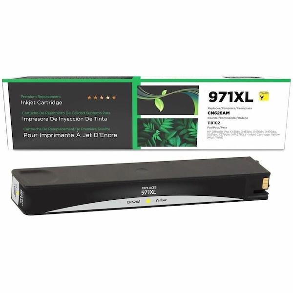 Clover Imaging Group Imaging Remanufactured High Yield Yellow Ink Cartridge 118102 - main
