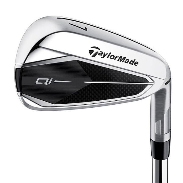 Taylormade Qi10 Iron Set - Graphite Shafts - Right Hand/5-PW, AW/Regular Flex N2799007 - main