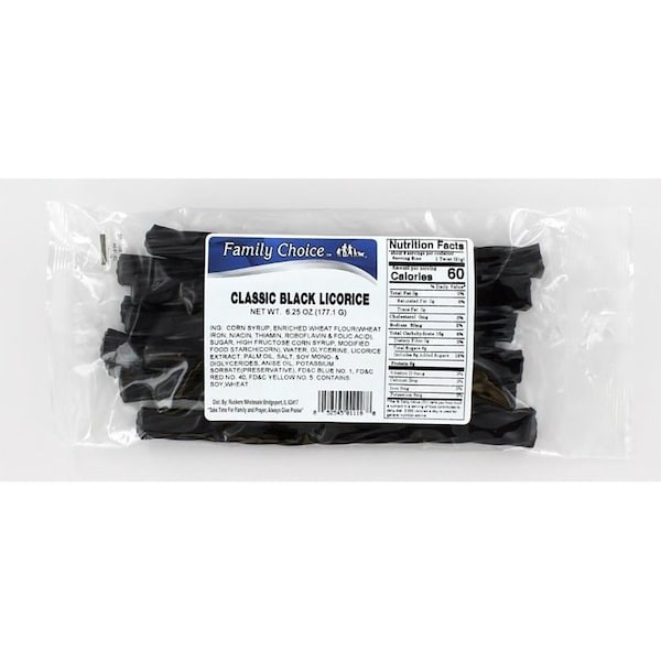 Family Choice Licorice, Classic Black Flavor, 7 oz 1118 - main
