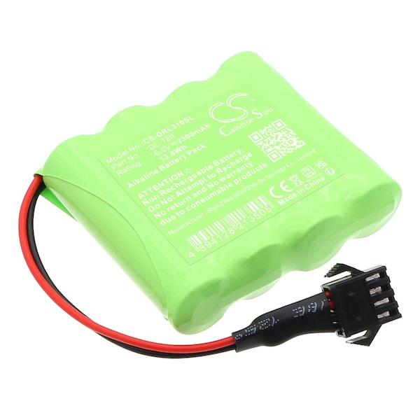 Ilc Intellikey 100219 Replacement 6V 2.3AH Battery 100219 BATTERY - main
