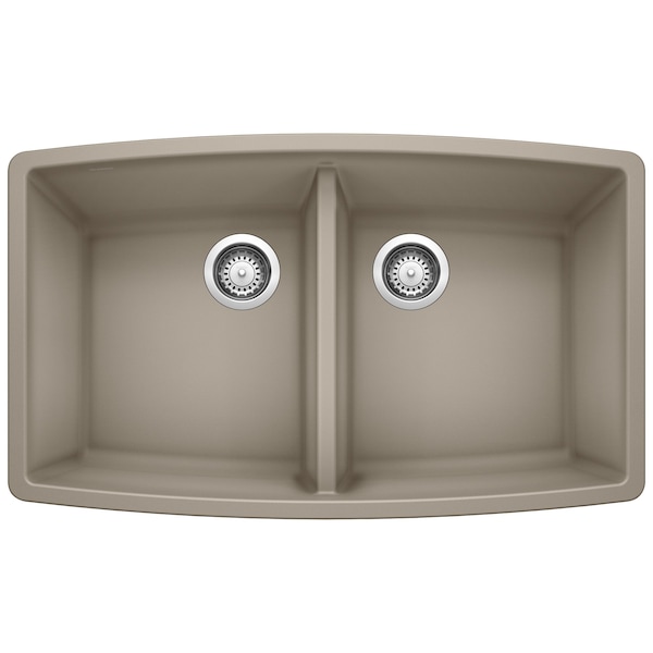 Blanco Performa Equal Double Bowl, Truffle 441290 - main