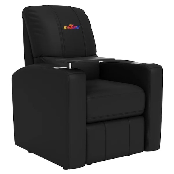 Dreamseat Stealth Power Plus Recliner with All Elite Wrestling Collision White Logo XZ520823901CDSMHTUSBBLK-PSAEW0002 - main