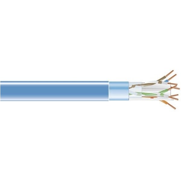 Black Box Cat6 Shielded 400-Mhz Solid Bulk Cable ( EVNSL0611A-1000 - main