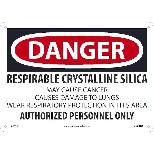 Nmc Respirable Crystalline Silica, D703RB D703RB - main