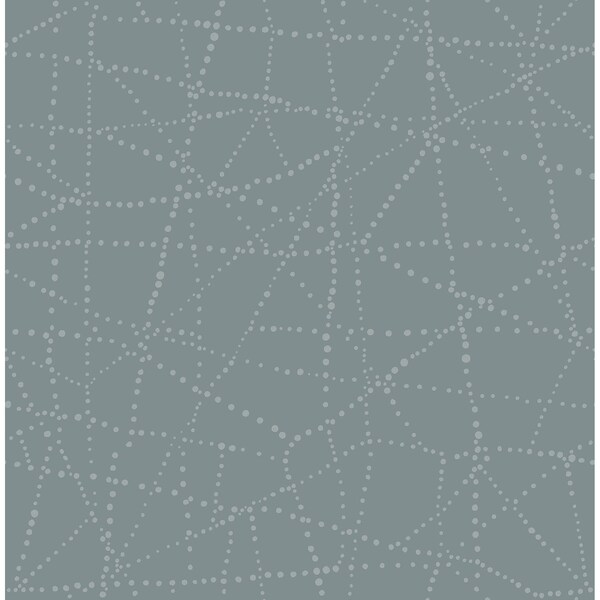 A-Street Prints Alcott Slate Dotted Wallpaper 4141-27128 - main