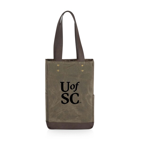 Picnic Time Family Of Brands NCAA South Carolina Gamecocks 2 Bottle Insulated Wine Bag 536-02-140-524-0 - main