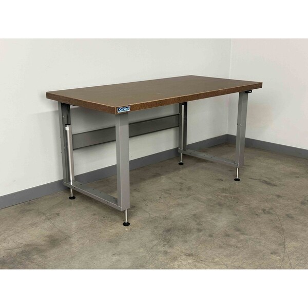 Stackbin Electric Workbenches, 72"W, Adj. H, 1000lb H7236-4000-E-GY - main