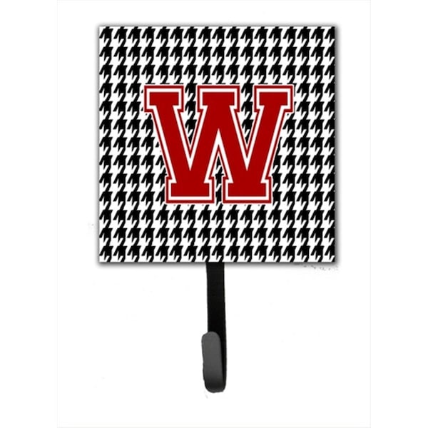 Carolines Treasures Monogram - Initial W Houndstooth Leash Holder Or Key Hook CJ1021-WSH4 - main