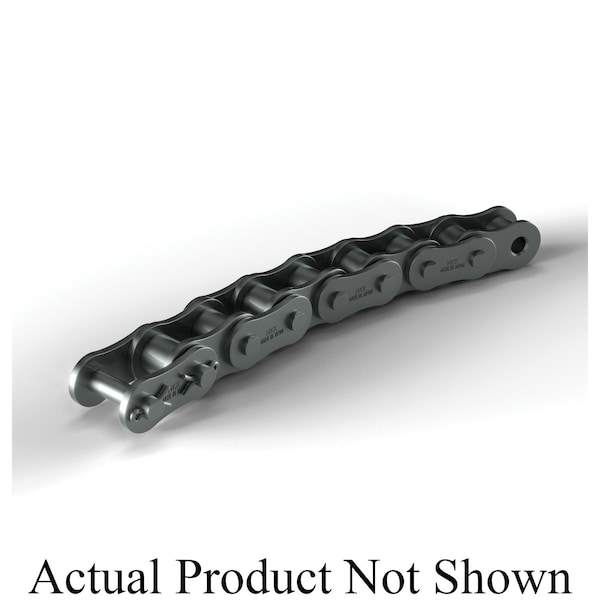 Hkk Chain Riveted Side Bow Roller chain, 100 ft OAL, 5/8 P, 0.4 Dia x 3/8 in W Roller RC050RSB1C - main
