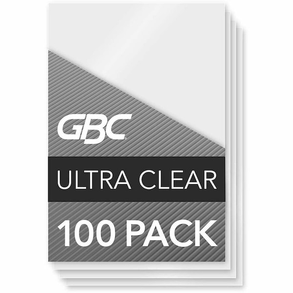 Acco GBC HeatSeal Thermal Laminating Pouch, 5 mil, 2 9/16 x 3 3/4, ID Size, 100 56005 - main