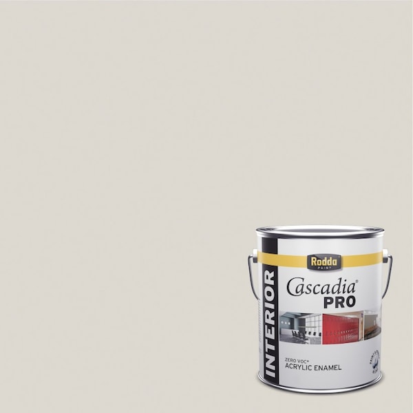 Rodda Paint Rodda Cascadia PRO Interior Paint and Primer in One, Flat, 1 Gallon, Smoky 4100011-CA032/Smoky - main