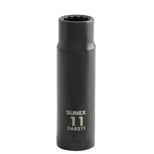 Sunex 3/8 in Drive 11Mm 12-Point Deep Impact Socket 368211 - main