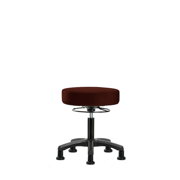 Blue Ridge Ergonomics Desk Mini-Stools, Vinyl, Glides, Burg BR-VDHMS-RG-RG-8569 - main