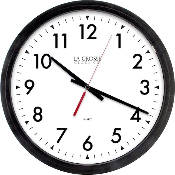 La Crosse Technology Info-Tech Wall Clock, 14" 404-2636-INT - main