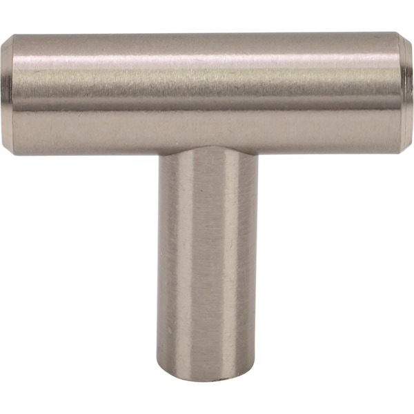 Designperfect 1-9/16 Overall Length Cabinet T-Knob, Brushed Satin Nickel DPA-T14KSNB - main