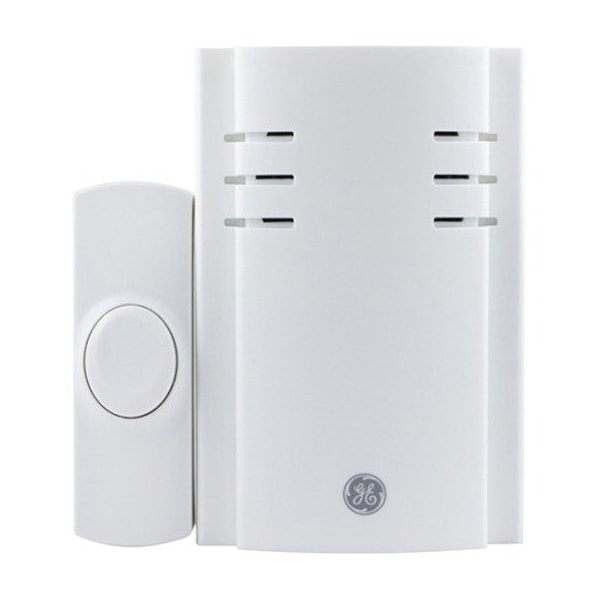 Ge Plug-In Eight-Chime Wireless Door Chime - Wireless - 150 ft - White 19299 - main