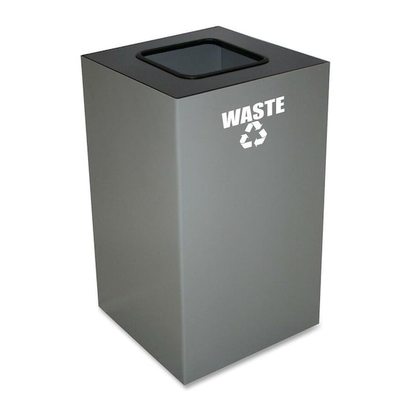 Witt Industries 28 gal Square Slate, Metal 28GC03-SL - main