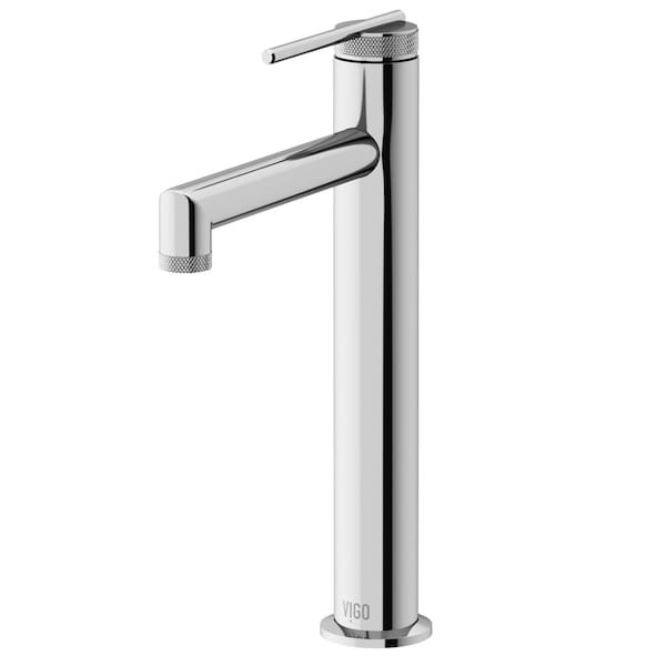 Vigo Sterling Single Handle Single-Hole Bathroom Vessel Faucet in Chrome VG03032CH - main