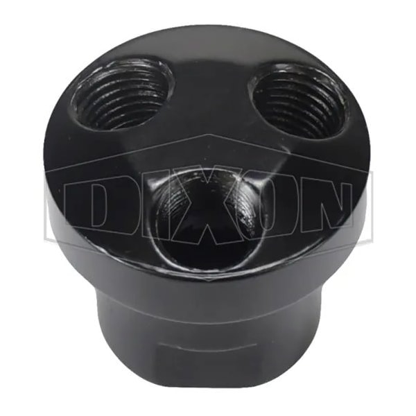 Dixon 3-in-1 Manifold, 1 1/4 in NPT Inlets x 3 1/4 in NPT Outlets, Aluminum, Domestic D3404 - main