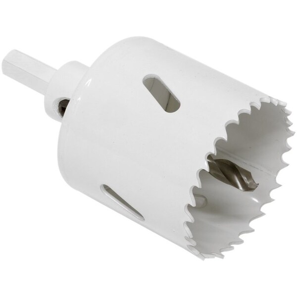 Vulcan Hole Saw with Arbor Hanager, 2 in Dia, 1-7/8 in D Cutting, 4/6 TPI, HSS Cutting Edge 961211OR - main