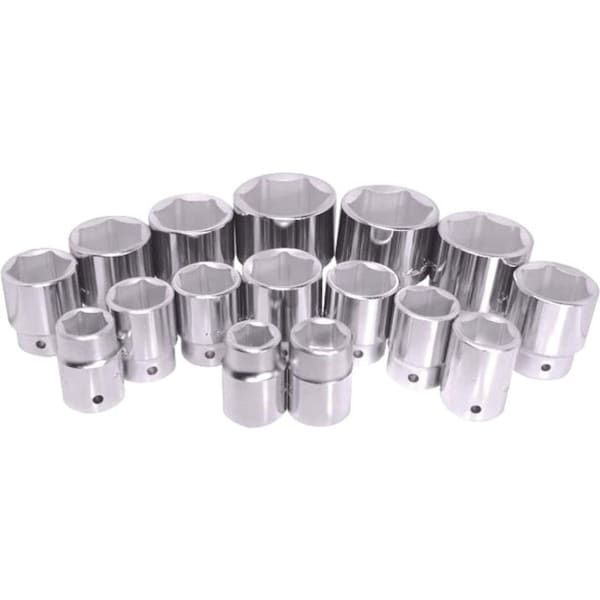 K-Tool International 3/4" Drive, 1-1/8" SAE Socket, 6 Points, Stndrd 6Pt, Chrome 3/4"Dr, 1-1/8 KTI-24136 - main