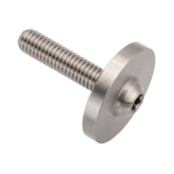 Zoro Select M5-0.80 x Machine Screw, Hex Plain 18-8 Stainless Steel ZF0M5X20SS - main