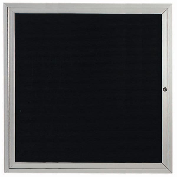 Aarco Outdoor Enclosed Directory w/ Al Frame, Clear Satin Anodized Finish, 36''Hx36''W OADC3636 - main