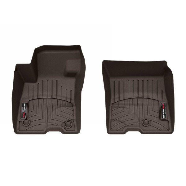Weathertech Cocoa Front FloorLiner, 2022 - 2025 Ford Maverick Hybrid 4717451 - main