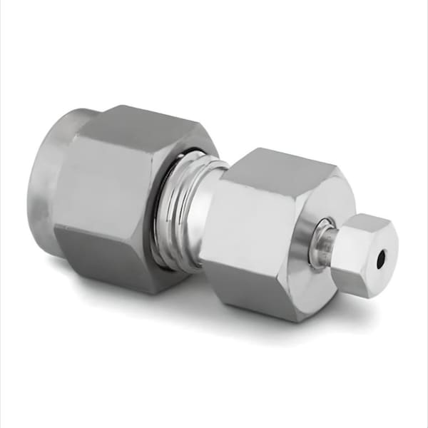 Arek Reducing Union 1/4 in X 1/16 in Tube OD SS 316, Chromatography RL 210 RU_1/4 X 1/16 - main