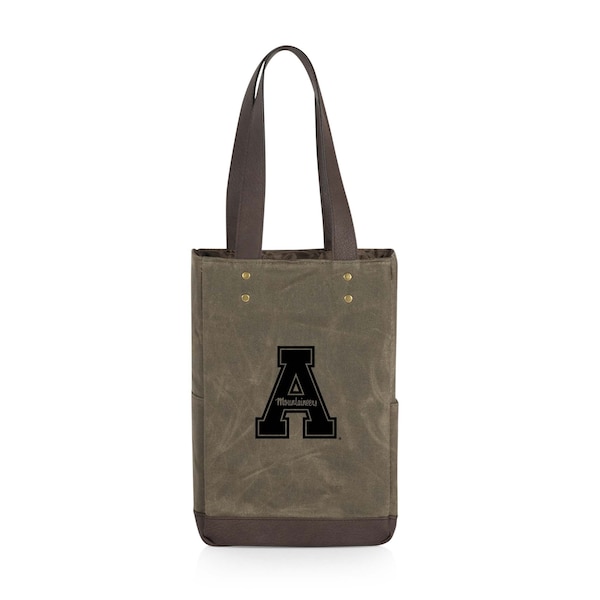 Picnic Time Family Of Brands NCAA App State Mountaineers 2 Bottle Insulated Wine Bag 536-02-140-794-0 - main
