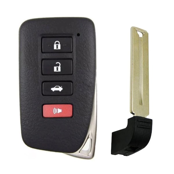 Aks Keys 2013 - 2020 Lexus Smart Key 4B W/Trunk Fob FCC# HYQ14FBA - 0020 G Board - 89904-30G90 RC-LEXUS-15C - main