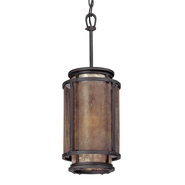 Troy Lighting Copper Mountain 1 Light Lantern 8.5 In. Bronze F3102-BRZ/SFB - main