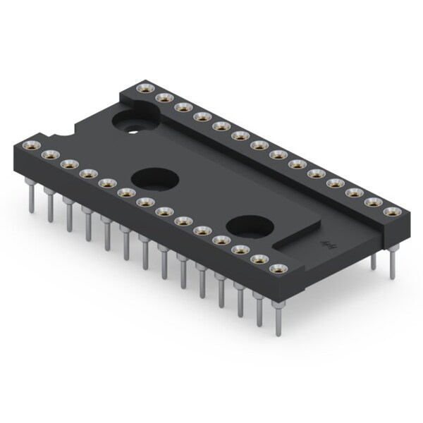 Mill-Max Decoupling Capacitor Dip Sockets-210-93-628-41-001000 210-93-628-41-001000 - main