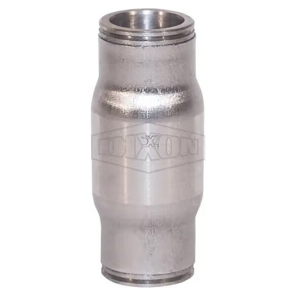 Dixon Legris by Push-In Union, 3/8 in Nominal, Tube, 290 psi Pressure, SS, Domestic 38066000 - main