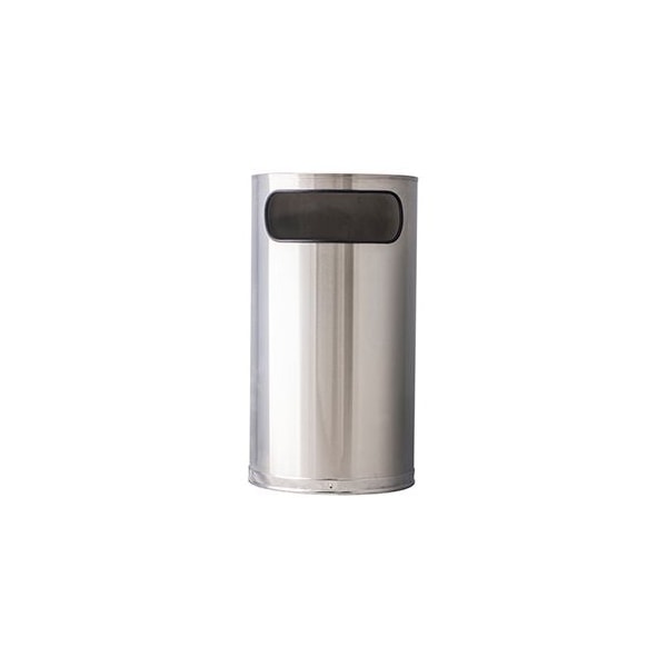 Witt Industries Stainless Steel Half-Round Receptacle 9HR-SS - main
